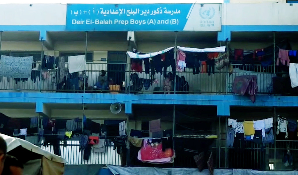 Deir Al-Balah School in Gaza.